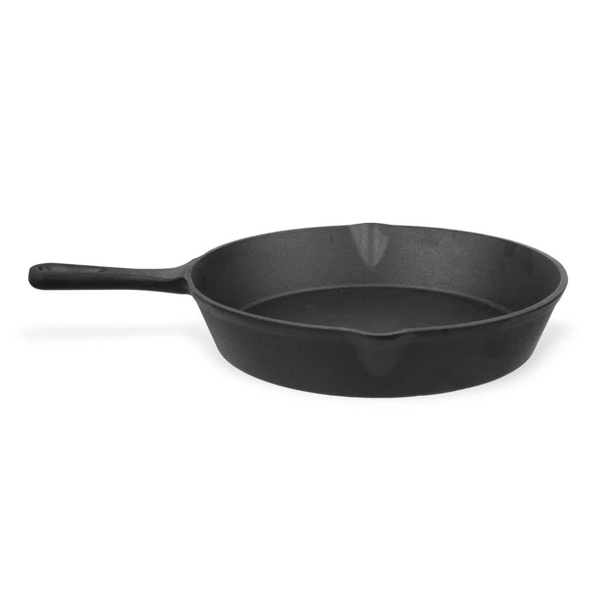 Orion Pánev Litina 25 cm 112975 s madlem, hladké dno