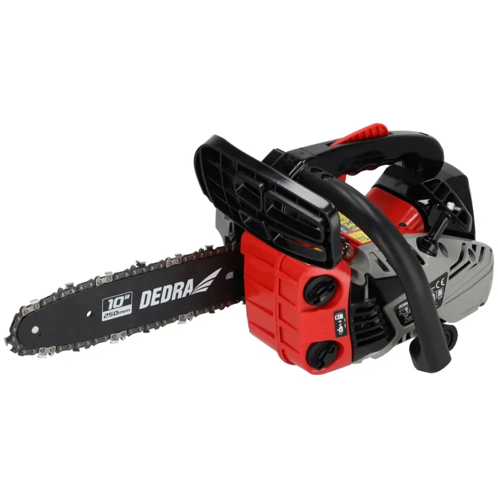 Dedra Benzínová řetězová pila Mini DED8719, 1,0 kW 25,4 cm³, lišta 10" 25 cm