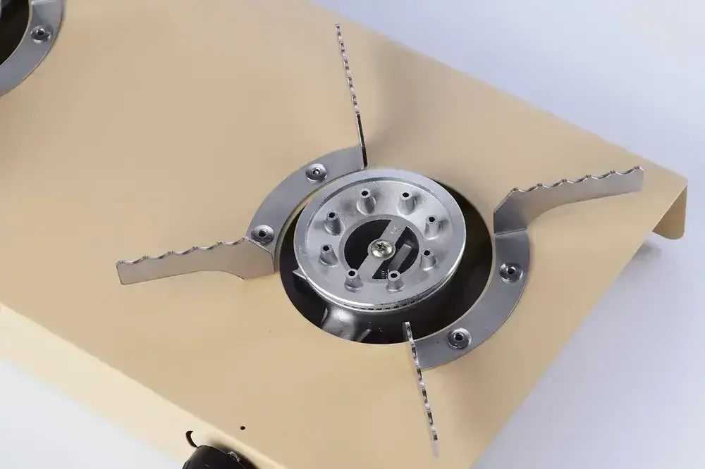 Meva Vařič Rivet plynový PB 2x 1,5 kW, 2305-4 nízkotlaký 30 mbar, pískový