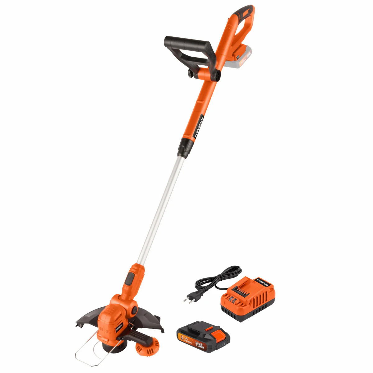 Powerplus POWDPG75421 AKU strunová sekačka 20V LI-ION + nabíječka, baterie 2,0 Ah