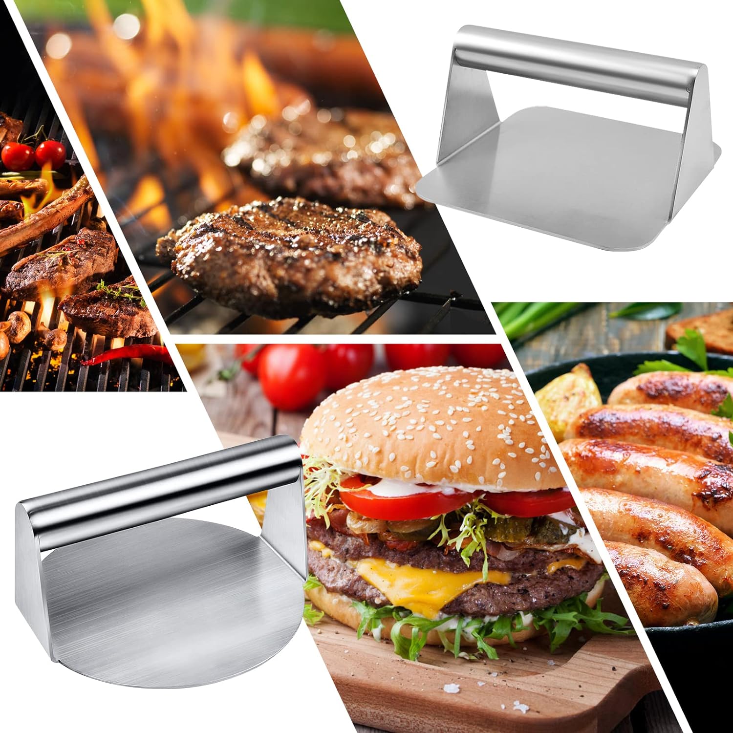 UG Grill Lis na hamburgery 14 cm, nerez DP-5987