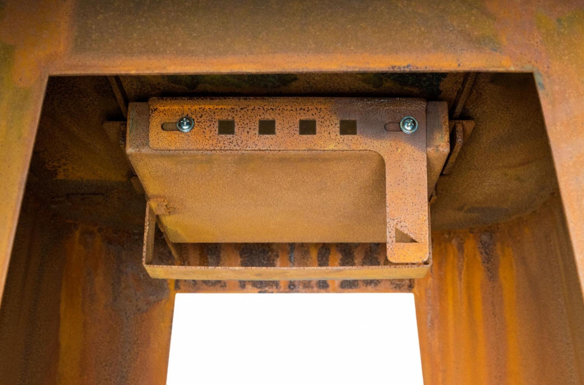 Gril G21 Montana Corten, s planchou 85 cm 63903203 čtvercové