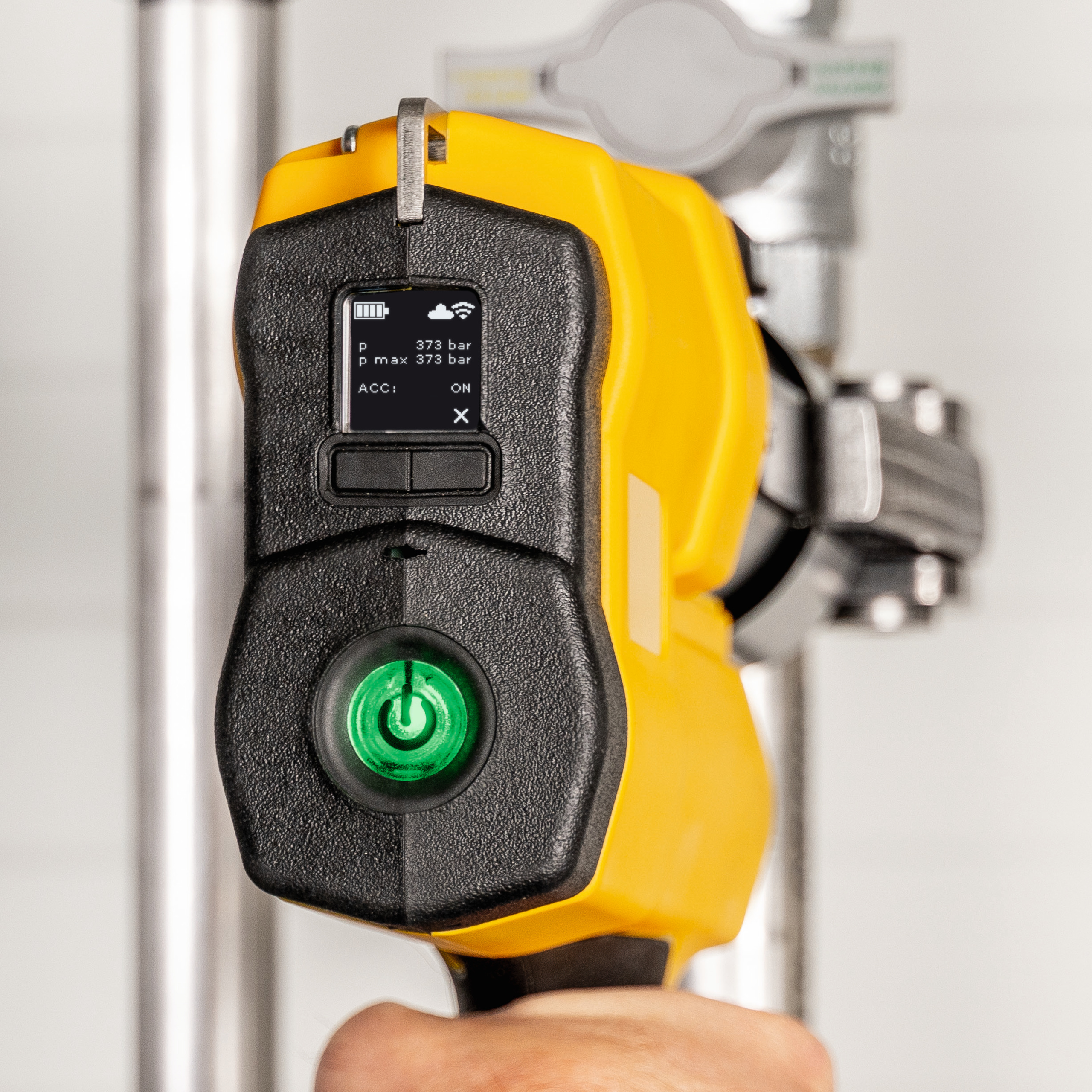 REMS Akku-Press 22V 32 kN Connected Basic-Pack 576015, lisovačka trubek, 1x2,5Ah Aku, nabíječka L-Boxx