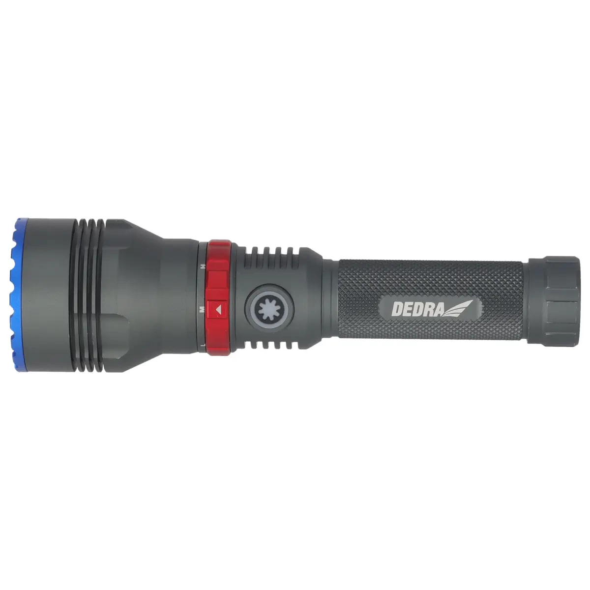 LED svítilna SMD 1000 lm, dosvit 900m, DEDRA L0950 celo-kovová, Li-Ion 4000 mAh