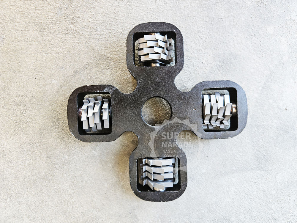 Dedra H1260 Frézovací kotouč HM průměr 135mm na barvy, lepidla pro brusku DED7747