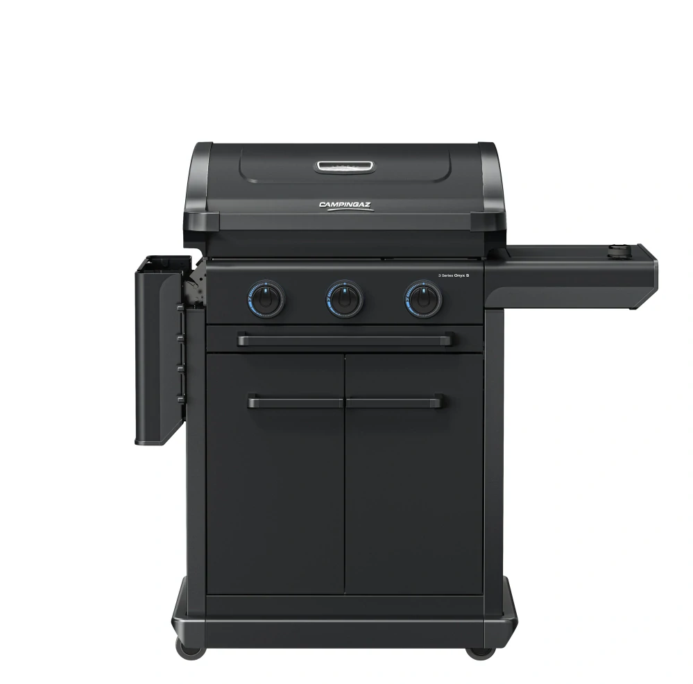 Campingaz 3 Series Onyx S plynový gril + boční vařič 2204785, 3+1 hořák 12,5 kW