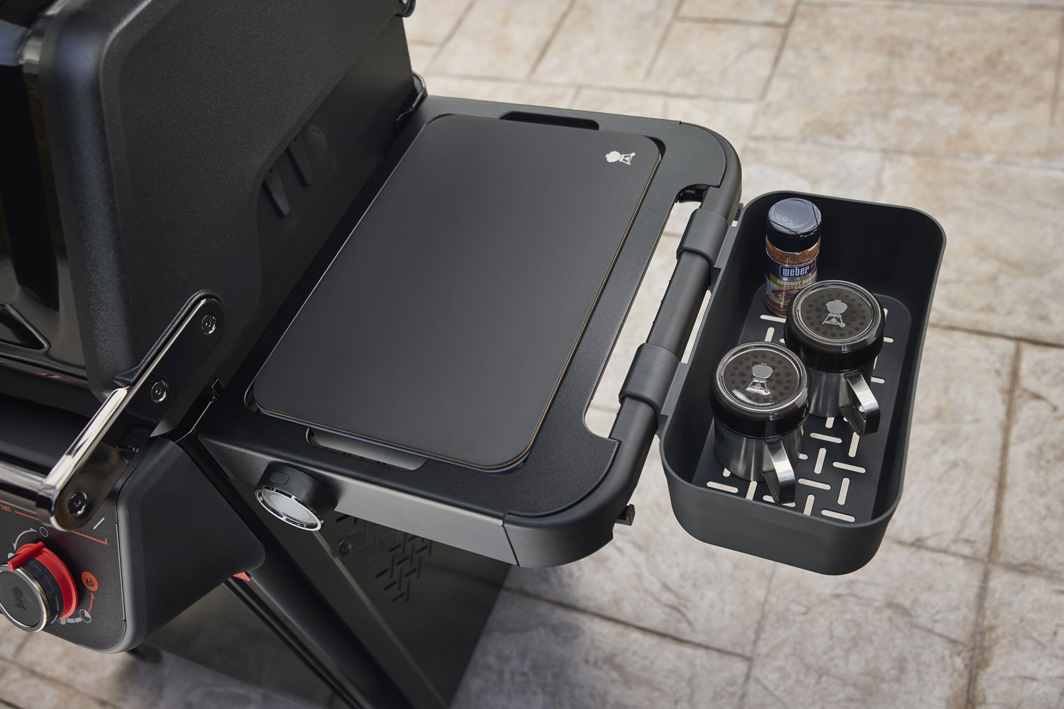 Weber Works - nádoba na koření Snap on, 3400105, 31x20x10cm