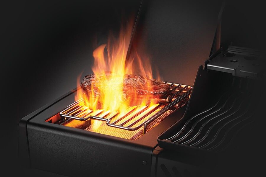 Napoleon Phantom Freestyle 425 DSIB plynový gril, 4+1 hořák 16,6 kW, skříňový, černý, SIZZLE ZONE