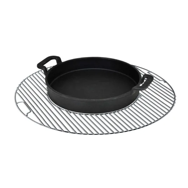 Grilovací rošt BBQ systém 47cm Flash, chrom, rošt 44 cm - kruhový 57642, odnímatelný střed