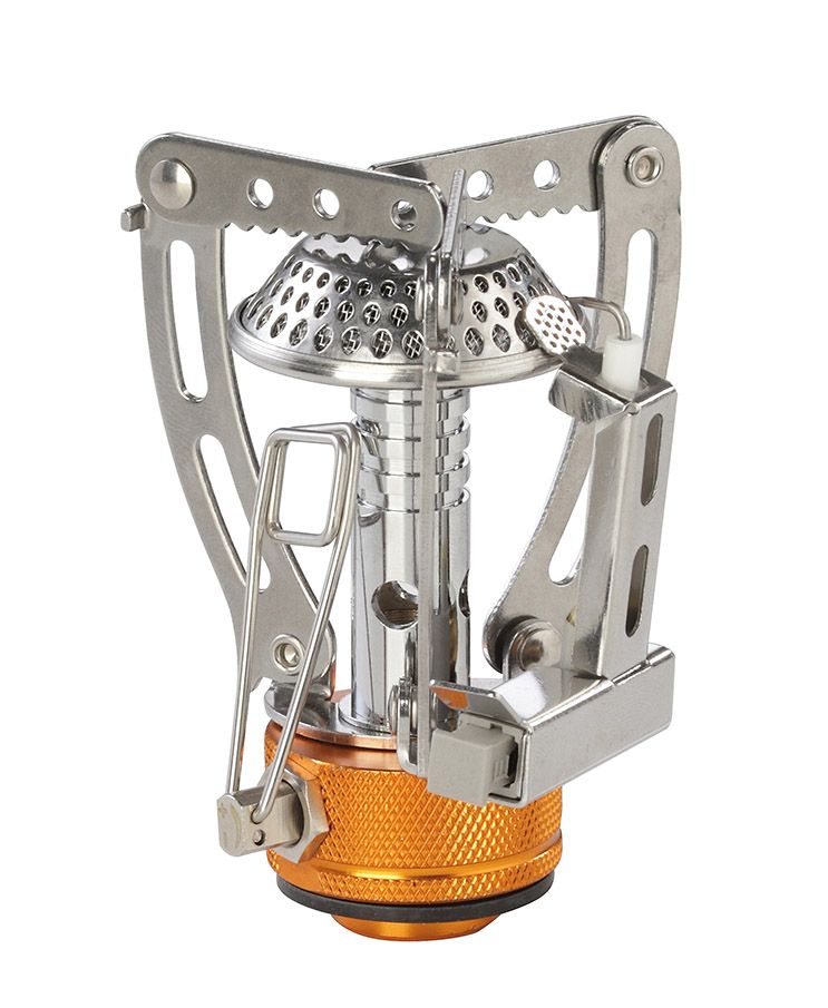 Meva plynový vařič Twist 4,5 kW KP24004 turistický, cestovní na kartuše 7/16" + pouzdro, piezo