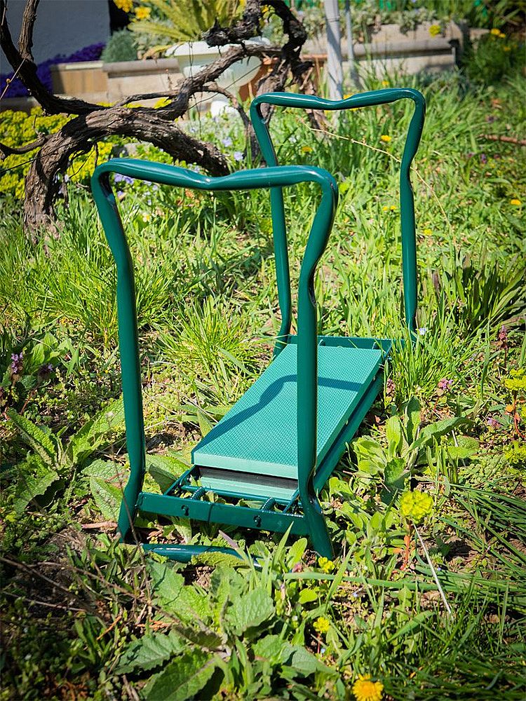 Strend Pro židlička G202 zahradní, skládací 59x28x49 cm, 221913, klekátko