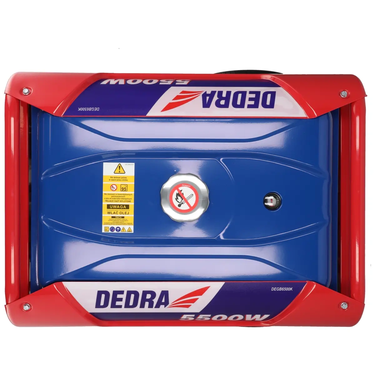 Dedra elektrocentrála 5,5/5KW, 2x 230V, 1x12V AVR, DEGB6500K benzínová, ruční start