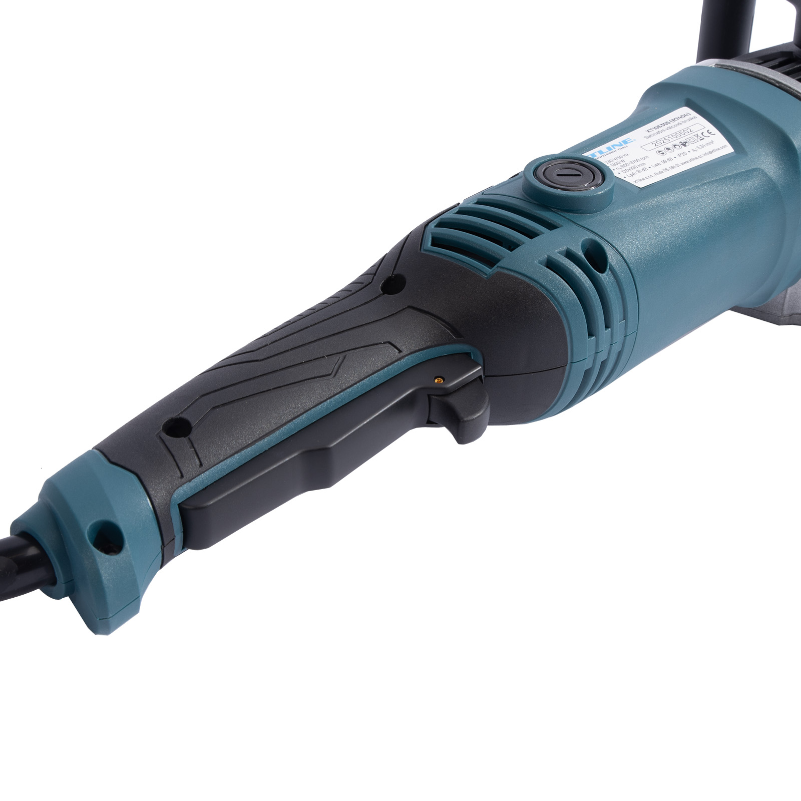 XTLINE Satinační válcová bruska 1300 W, 120x100 mm XT105355, s hnacím řemenem