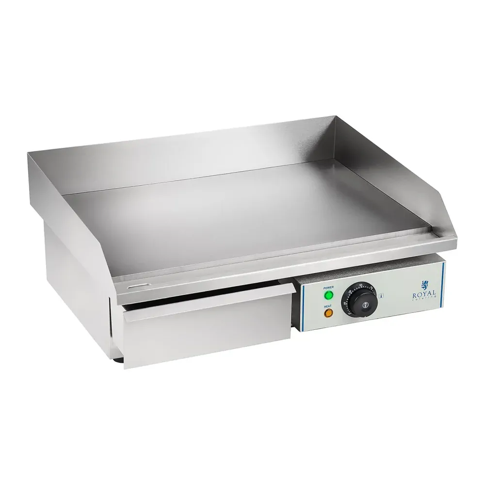 Grilovací deska RCEG-55 3kW, 55x48cm, 230V nerezová plancha Royal EX 10010250