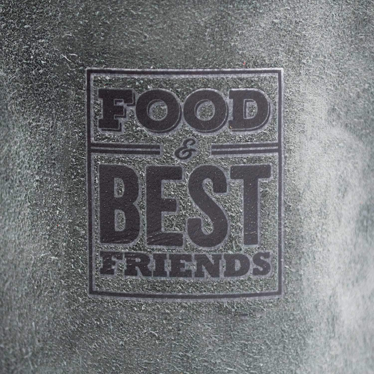 Kožené grilovací rukavice šedé vel. 10 BBQ - pár, Food & Best Friends 501736P10 kůže, 36 cm