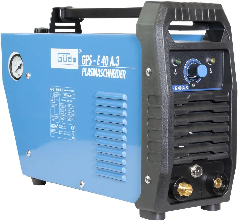 Güde Plazmová řezačka GPS-E 40 A.3 do 12 mm, 20093 IGBT, s vysokofrekvenčním zapalováním