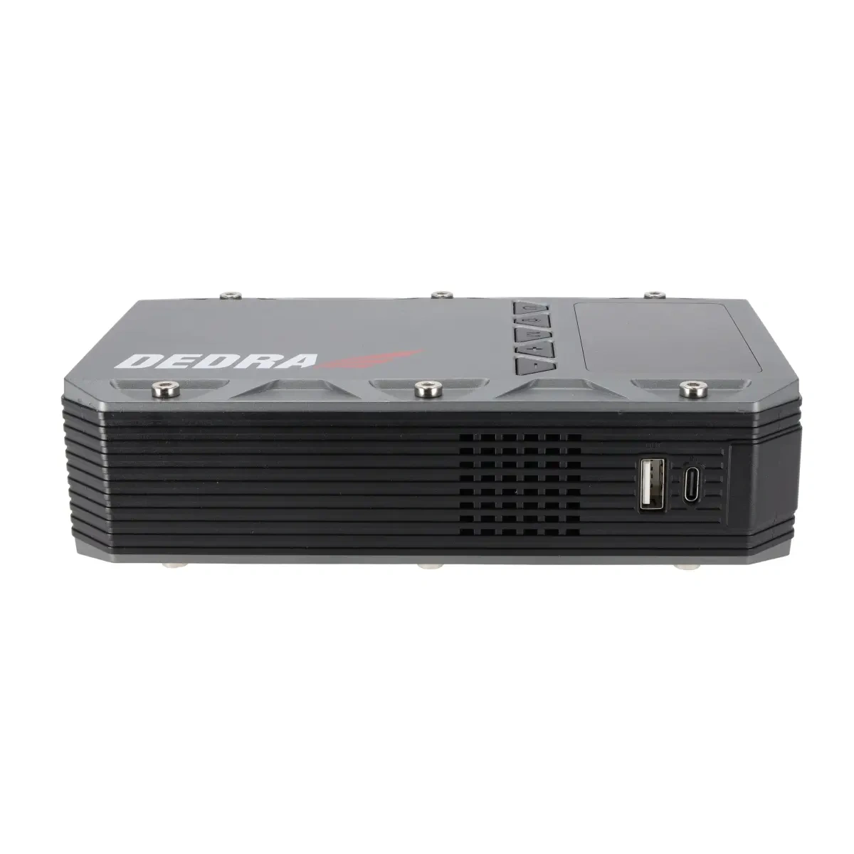 Powerbanka 3v1 se startérem a kompresorem Dedra DEPP1202, 12000 mAh, 150 PSI