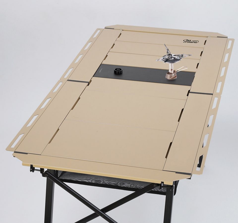 Meva OP26001 Kempingový stůl MODUL 124x52 cm, do 30 kg, skládací + brašna