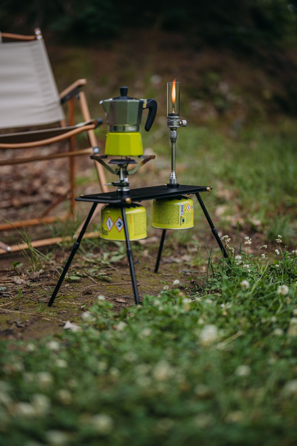 Meva OP26004 Outdoorový stojan MODUL 45x29x27 cm pro 7/16" kartuše a vařiče