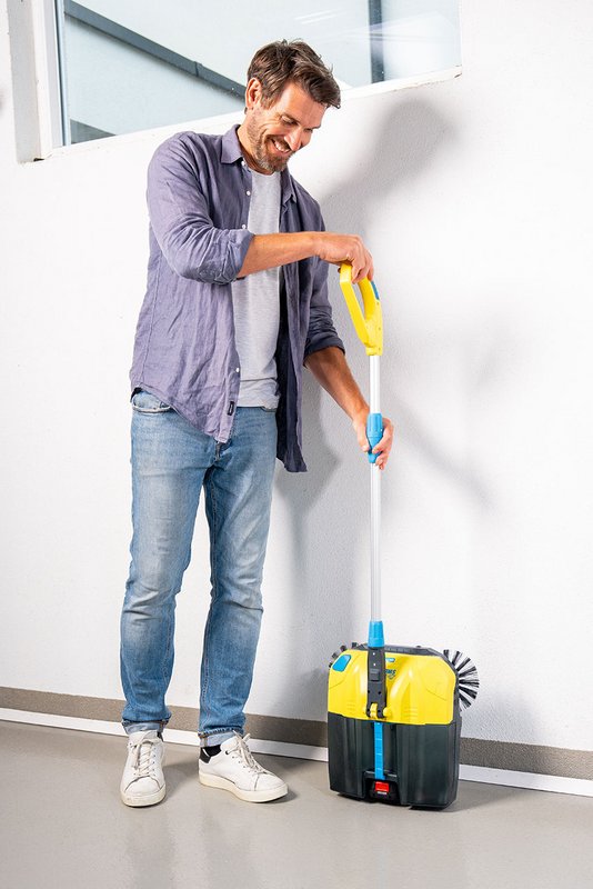 GLORIA EasySweep 18V – Akumulátorový zametací stroj 001500.0000 (bez aku), záběr 40 cm