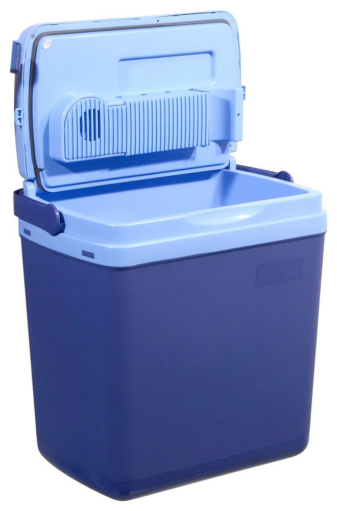 Compass Chladící box 25 litrů Blue 230/12V displej s teplotou, 07121
