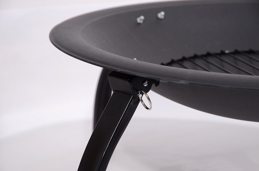 Ohniště Vesuv 48 cm s poklopem, 4 skládací nožky Cattara 13004