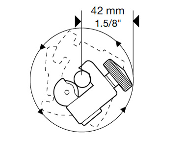 Odřezávač Cu trubek MINICUT II PRO, 6 - 22 mm, Rothenberger 70402