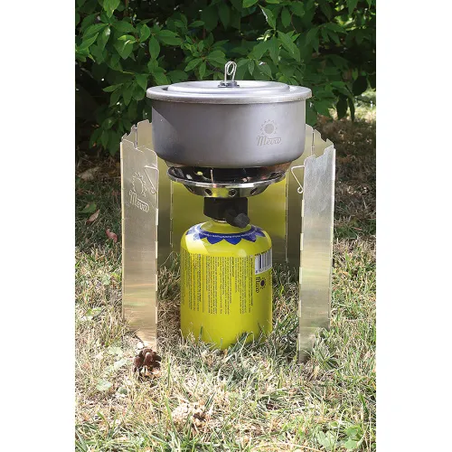 MEVA Závětří pro outdoor vařiče 24 cm skládací GD15004