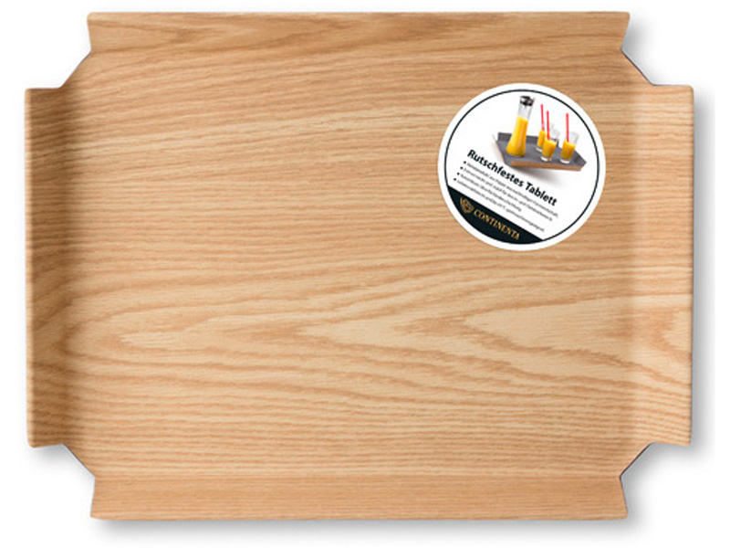 Continenta Protiskluzový servírovací podnos 45cm, šedý, C2902