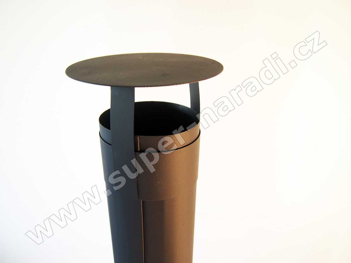 PLD Kotlina 42cm pro kotlíky 20-25l, kouřovod, vysoké pevné nohy, Termo