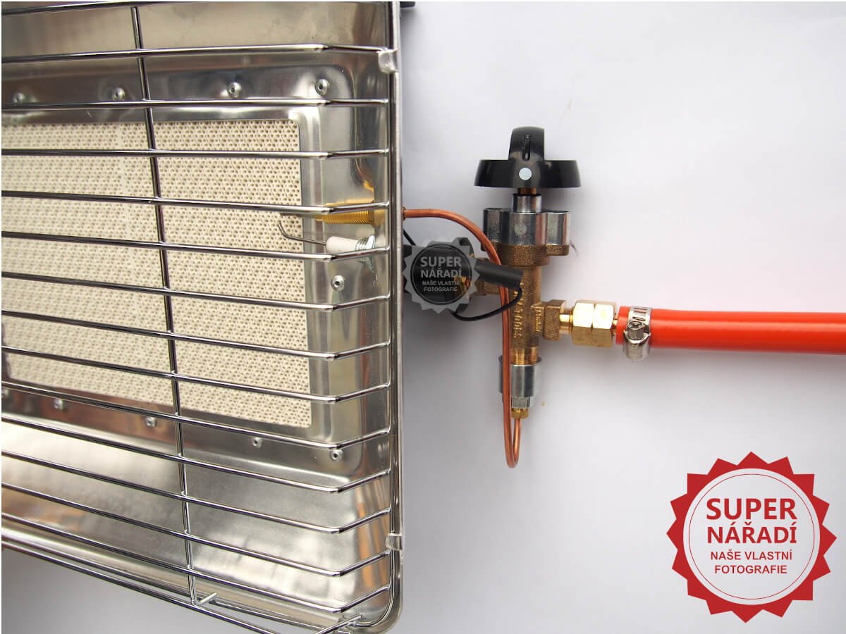 Plynový teplomet - Topidlo BRI Meva 4,2 kW piezo, TB01005P