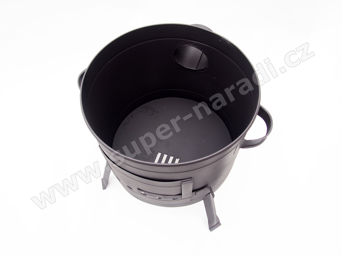 PLD Kotlina 39cm pro kotlíky 16-20l, kouřovod, nízká TERMO