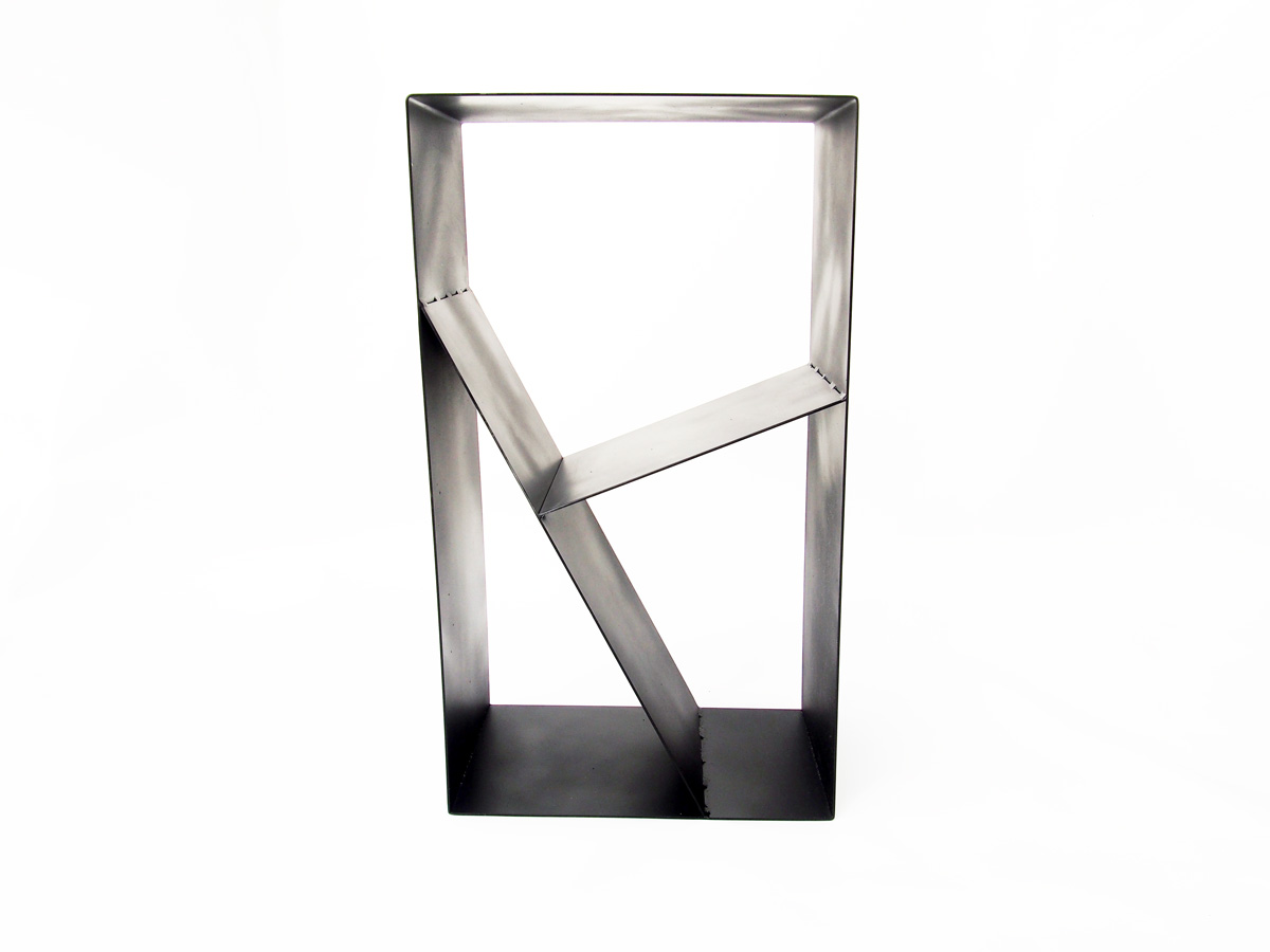 GFIRE Zásobník na dřevo 3Angle 45x30x80cm s přepážkami, 3mm