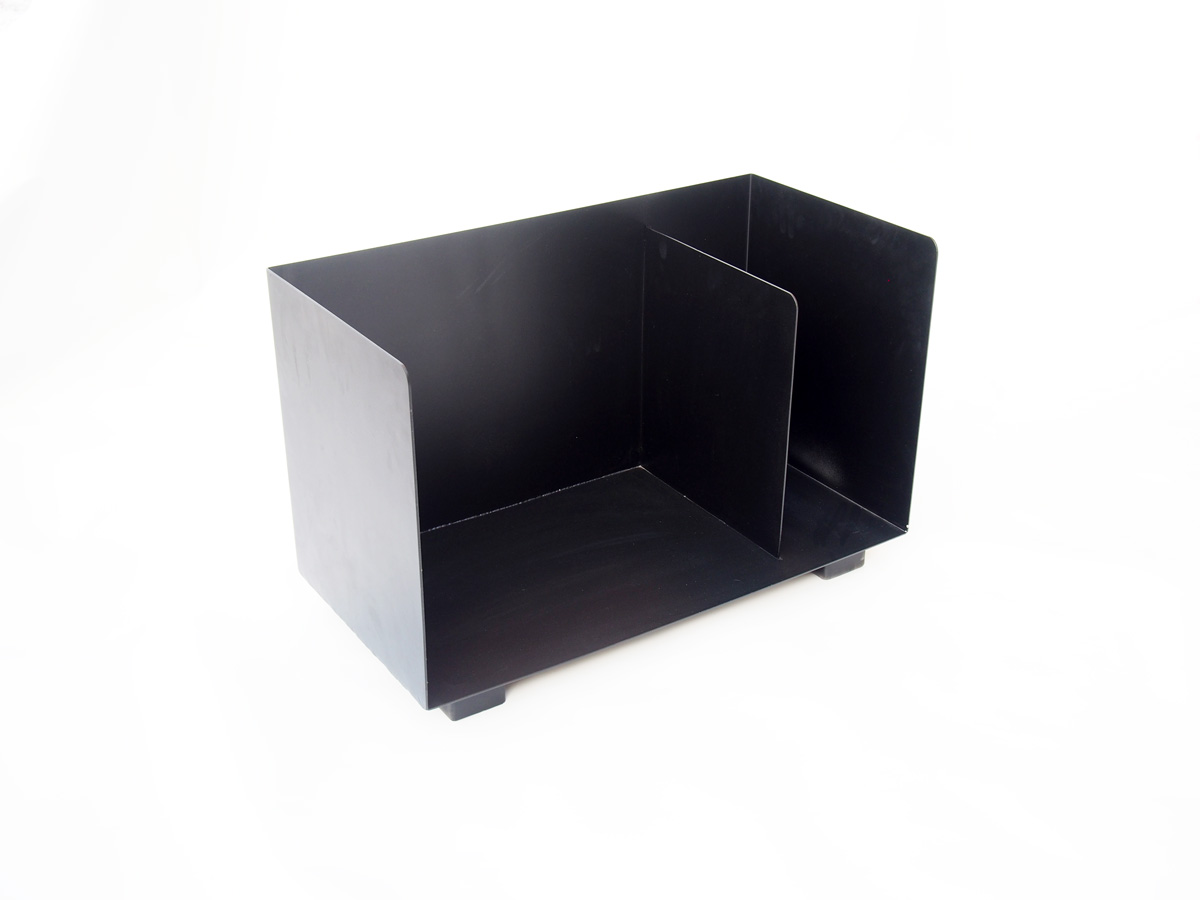 GFIRE Zásobník na dřevo, 2Box 80x40x50cm s přepážkou a nožkami, 3mm