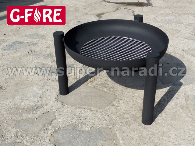 Kovové ohniště TRIPOD 60 ECO "1", s palivovým roštem, GFIRE