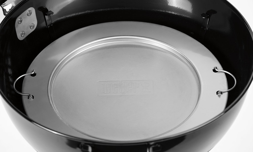 Weber Master-Touch GBS Premium E-5775 57cm gril, černý 17401004 na dřevěné uhlí s pantem