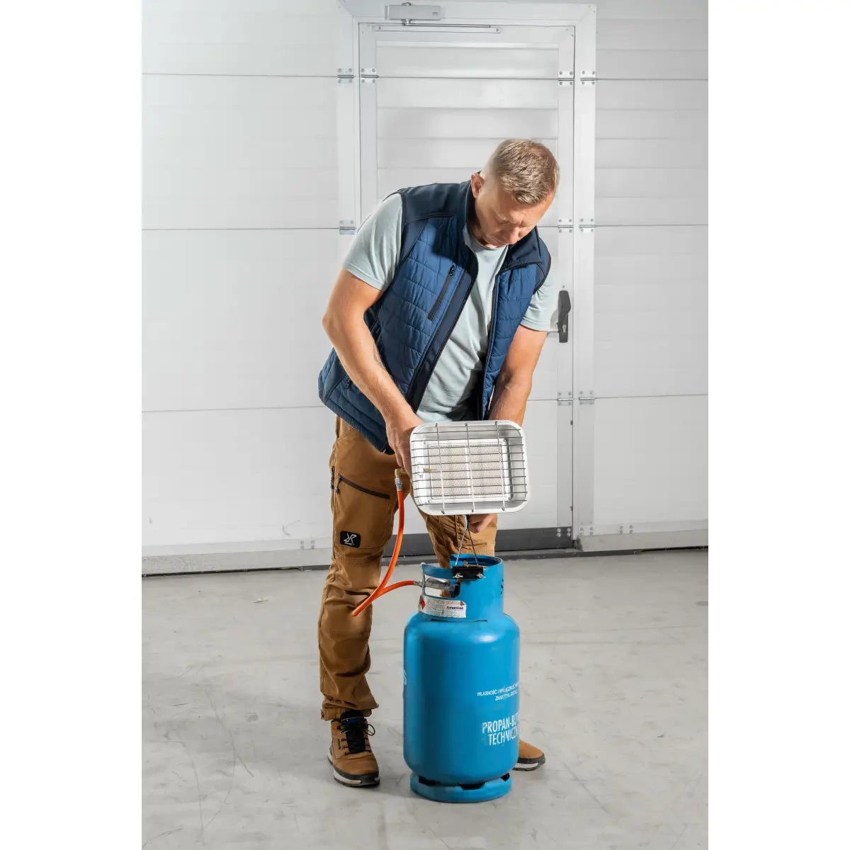 Dedra Infra ohřívač 4,6kW na plynovou bombu DED9970E CZ 30mbar