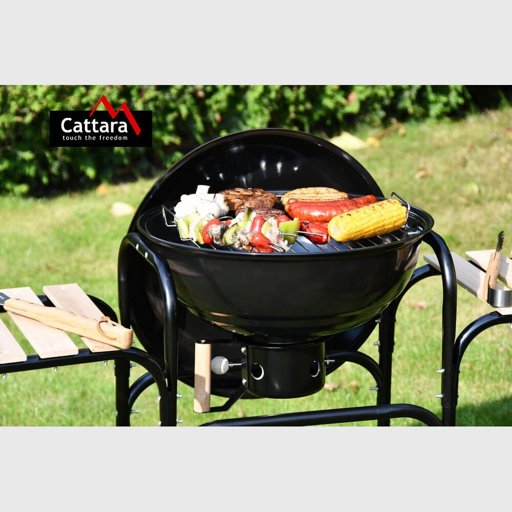 Gril na dřevěné uhlí MESSINA 46cm Cattara 13033