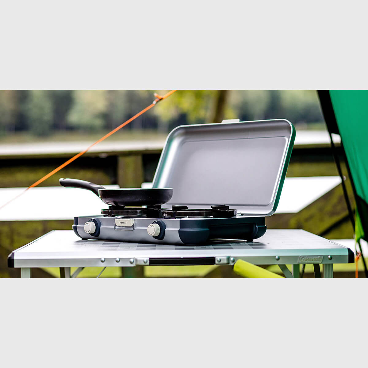 Dvouplotýnkový PB vařič, Camping Kitchen 2, Campingaz 2000035521