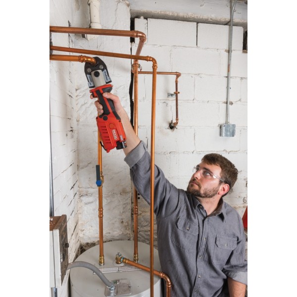 Ridgid Mini lisovací kleště RP-241 Akku 24 kN 59188 Set, bez čelistí