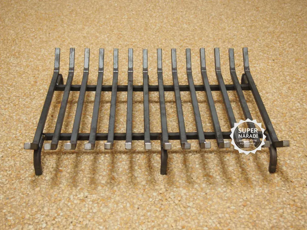 GFIRE Krbový rošt G3 Eco 50x42cm V14 12x12 mm do topeniště, 6 nožek