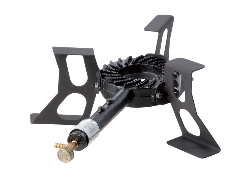 Combi set LPG vařič Trino 7,5 kW + 45 cm litinová plancha, Meva, PWI
