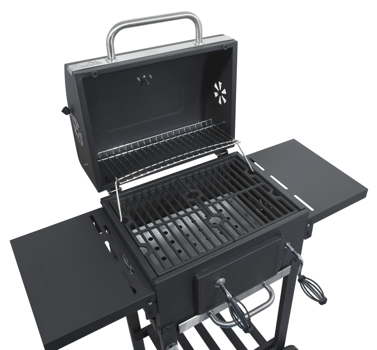 Cattara Gril na dřevěné uhlí Royal Partner 13039 s litinovým roštem 43 x 31 cm