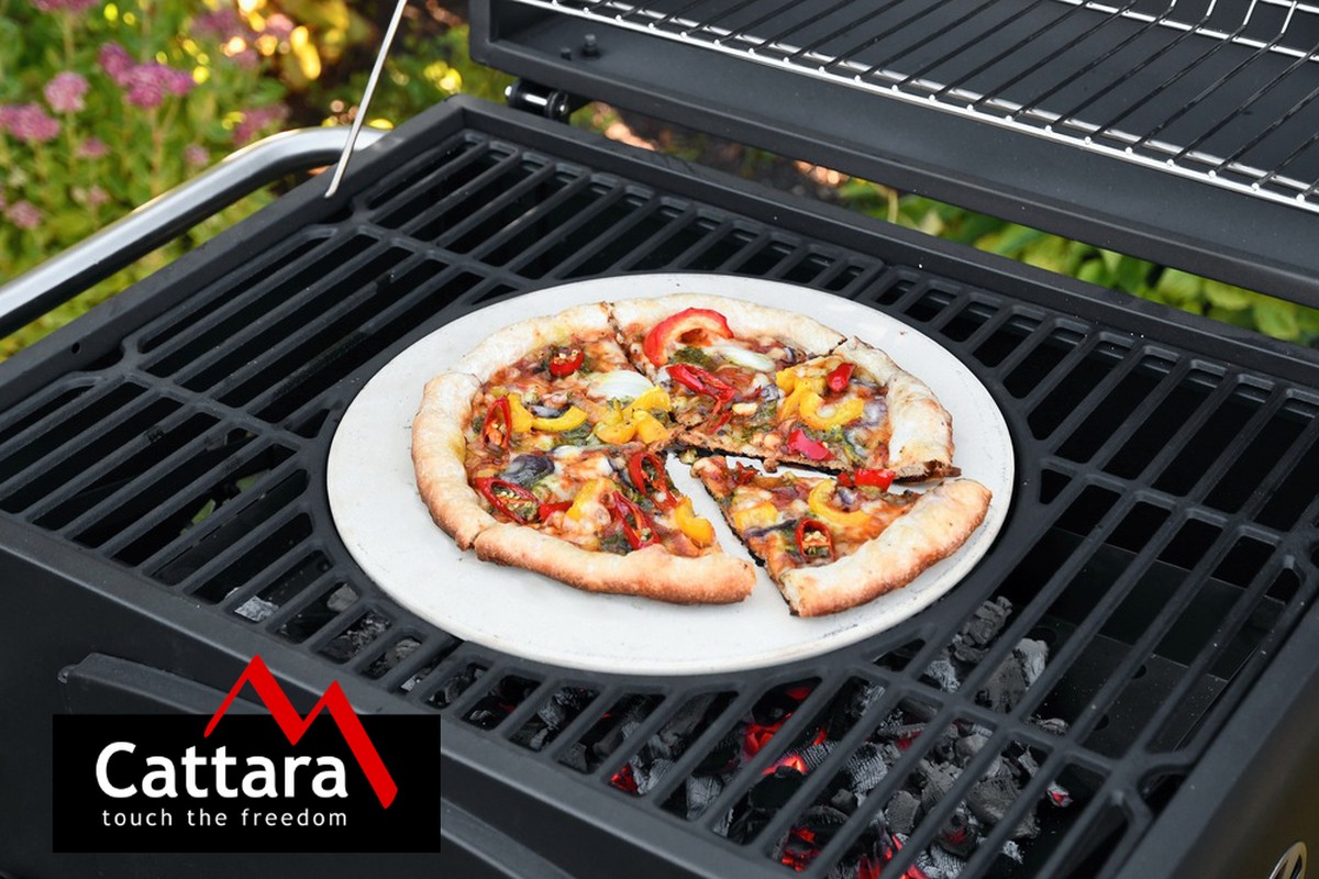 Pizza kámen, plát 31 cm Cattara 13066 Cordierit