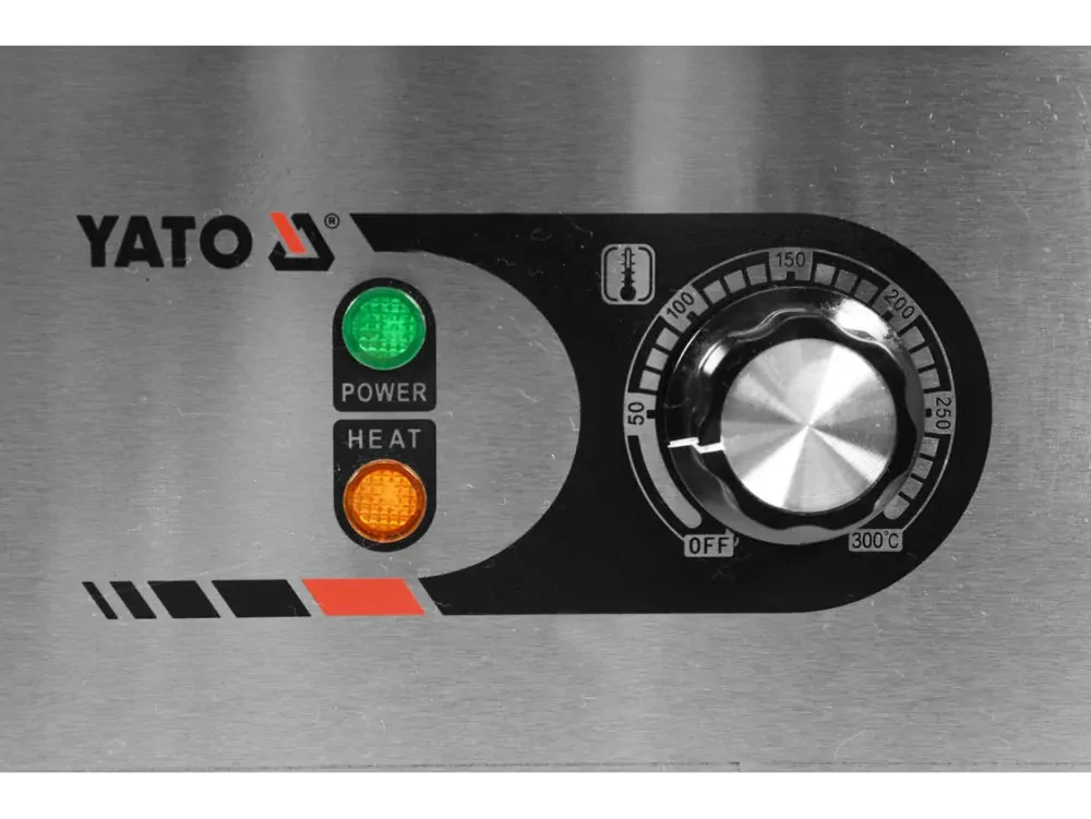 Yato Grilovací deska 55x35 cm, hladká plancha 3 kW YG-04585 elektrická