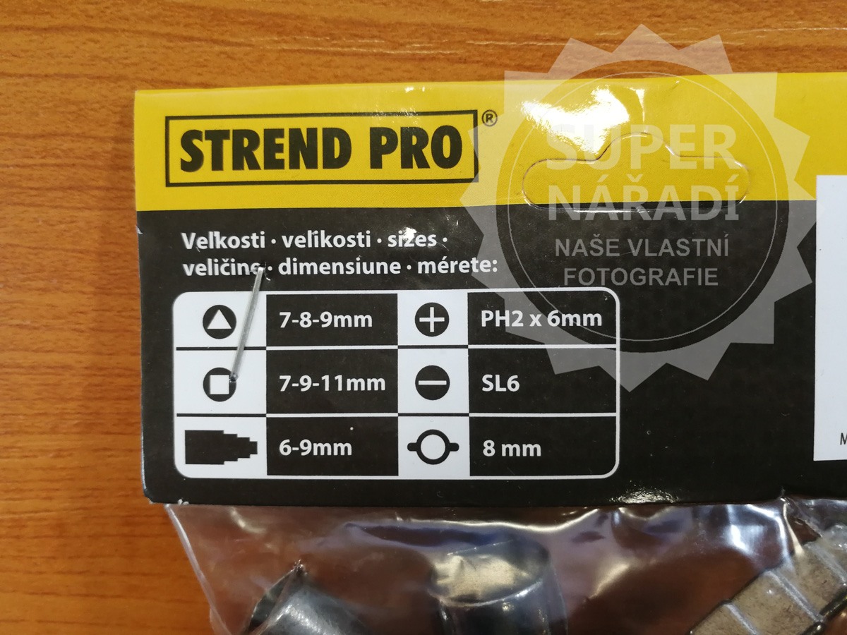 Strend Pro Univerzální klíč UNIKEY-DB1, na rozvodné skříně 231848