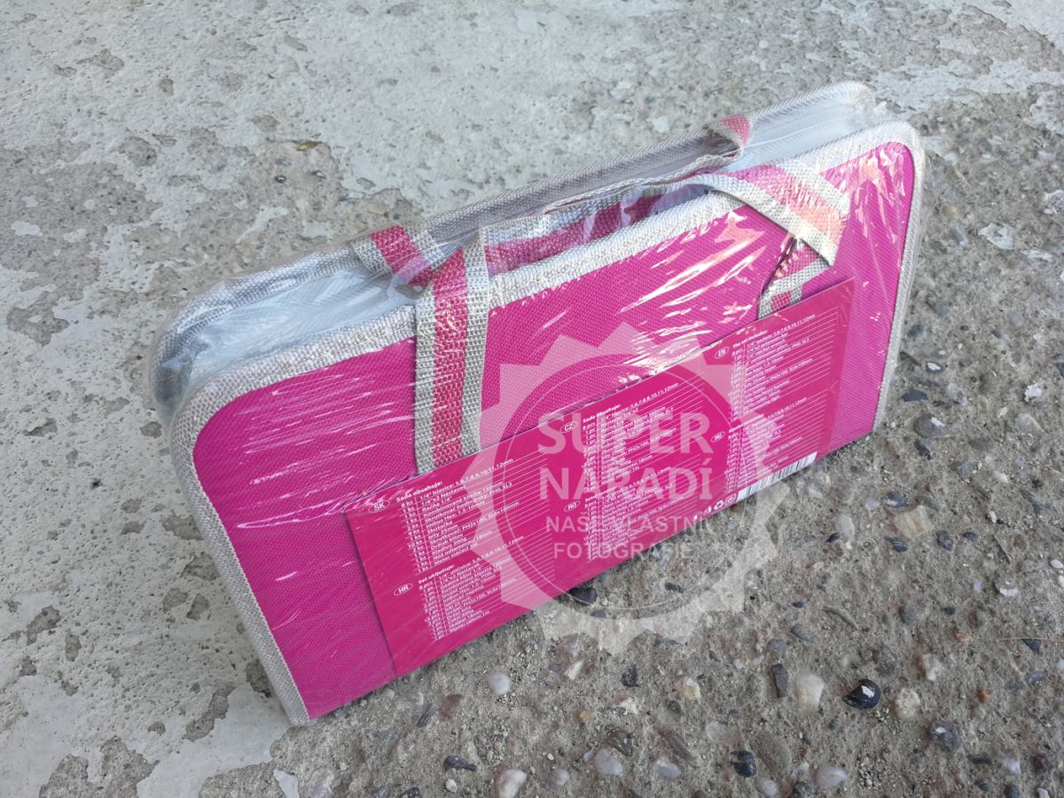 StrendPro Sada nářadí Ladies Set 11, 39-dílná, pink-růžová pro pravou blondýnku