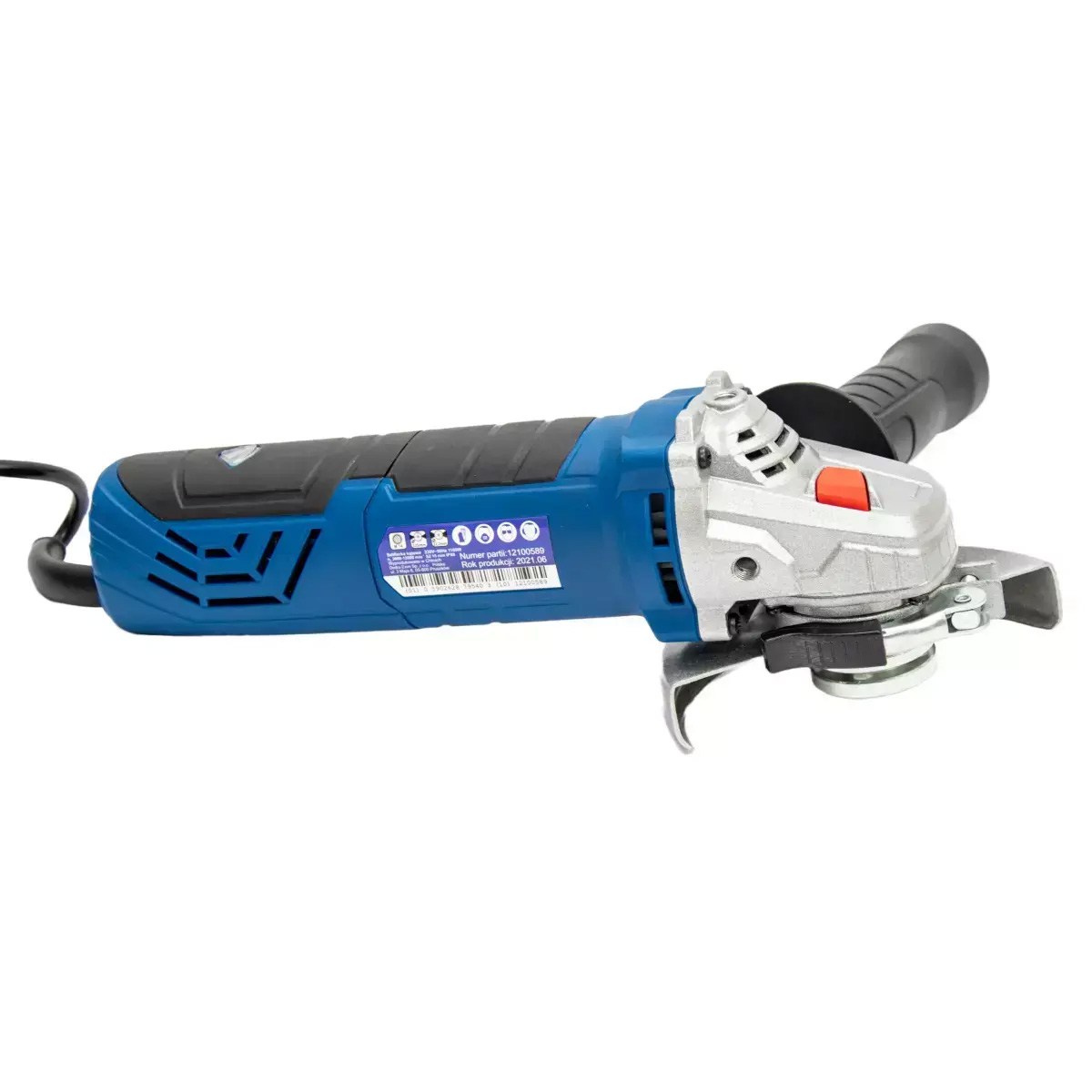 Dedra úhlová bruska 125 mm, 1100W DED7954 s regulací otáček