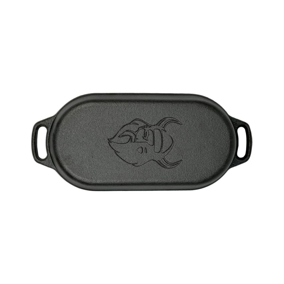 Litinový oválný hrnec 1 l, Dutch Oven Valhal Outdoor VH1L