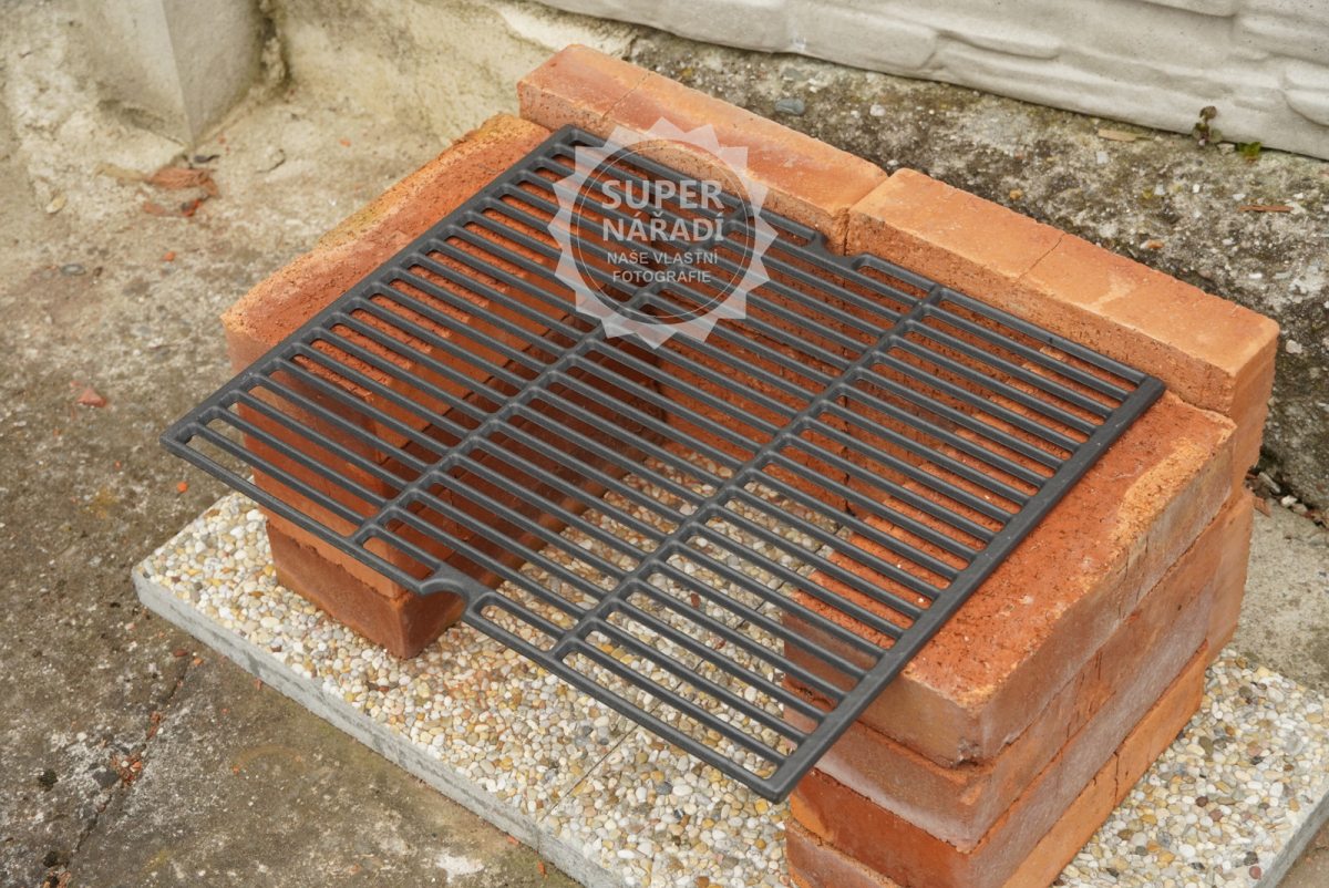 Litinový grilovací rošt 40x49cm G21 pro gril Florida BBQ, 6390357